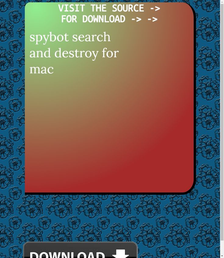 download spybot mac
